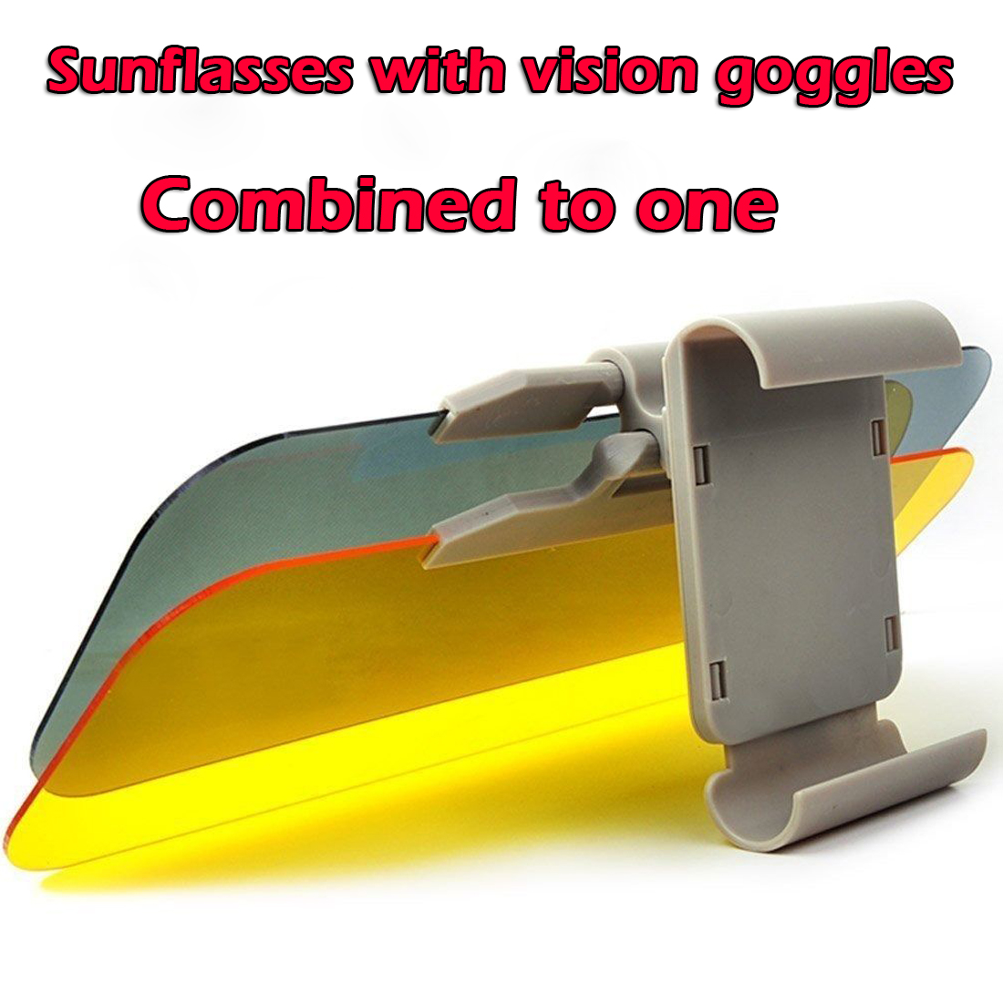Universal Car Flip Down Sun Visor Antiglare Extension Shield HD