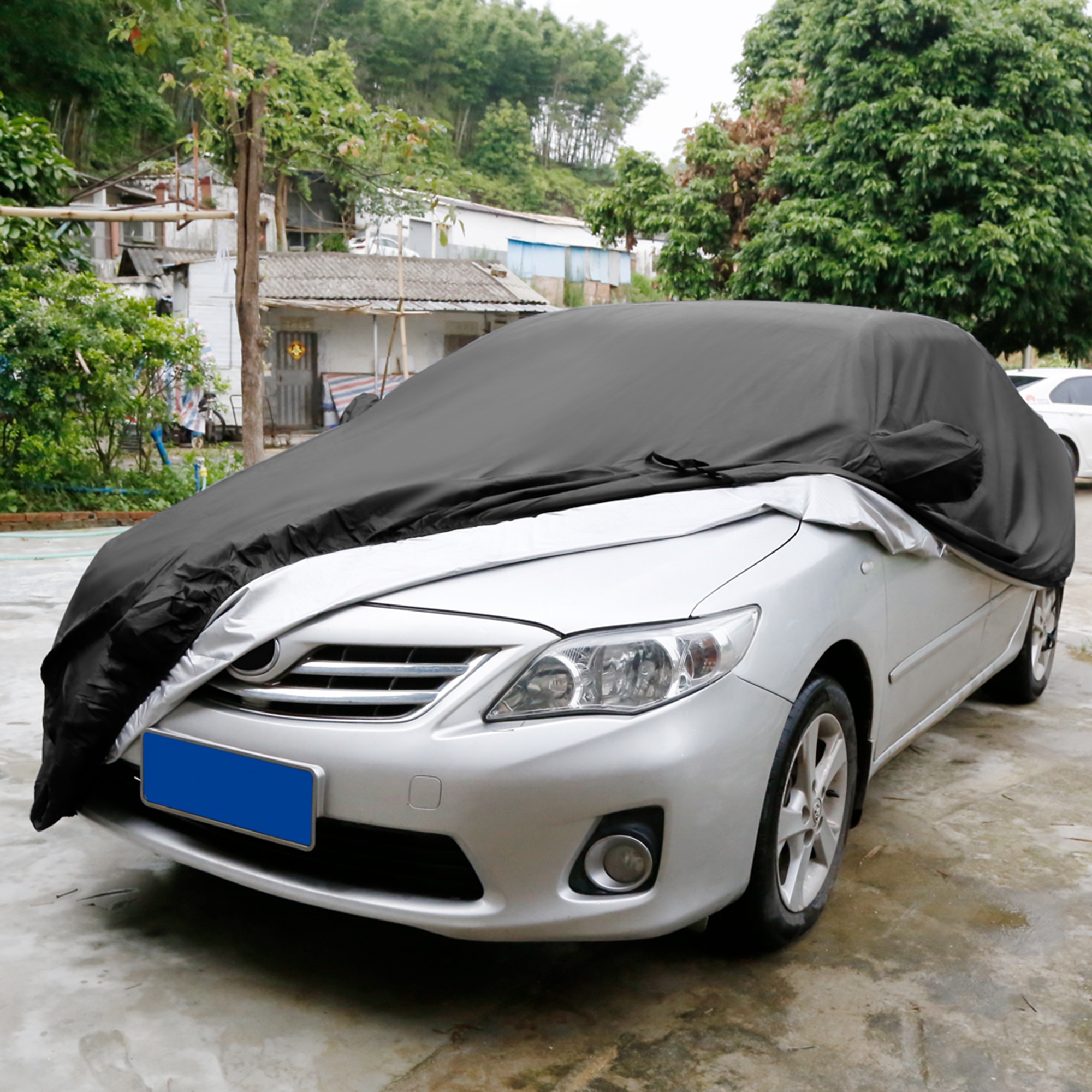 Stormproof Waterproof Breathable for Mercedes Benz Series Black Car Cover 069A eBay