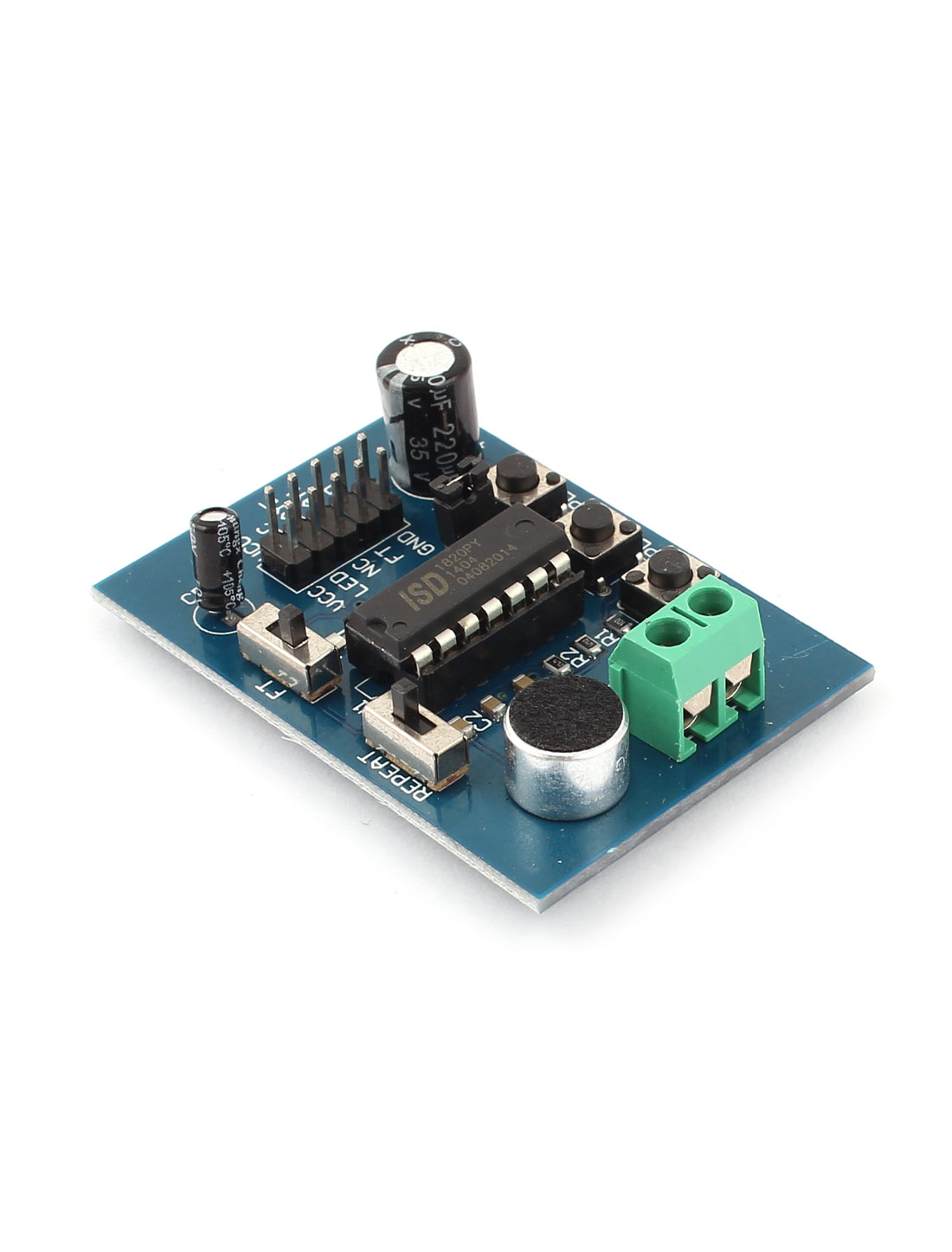 ISD1820 Voice Board Sound Recording Recorder Playback Circuit Module On